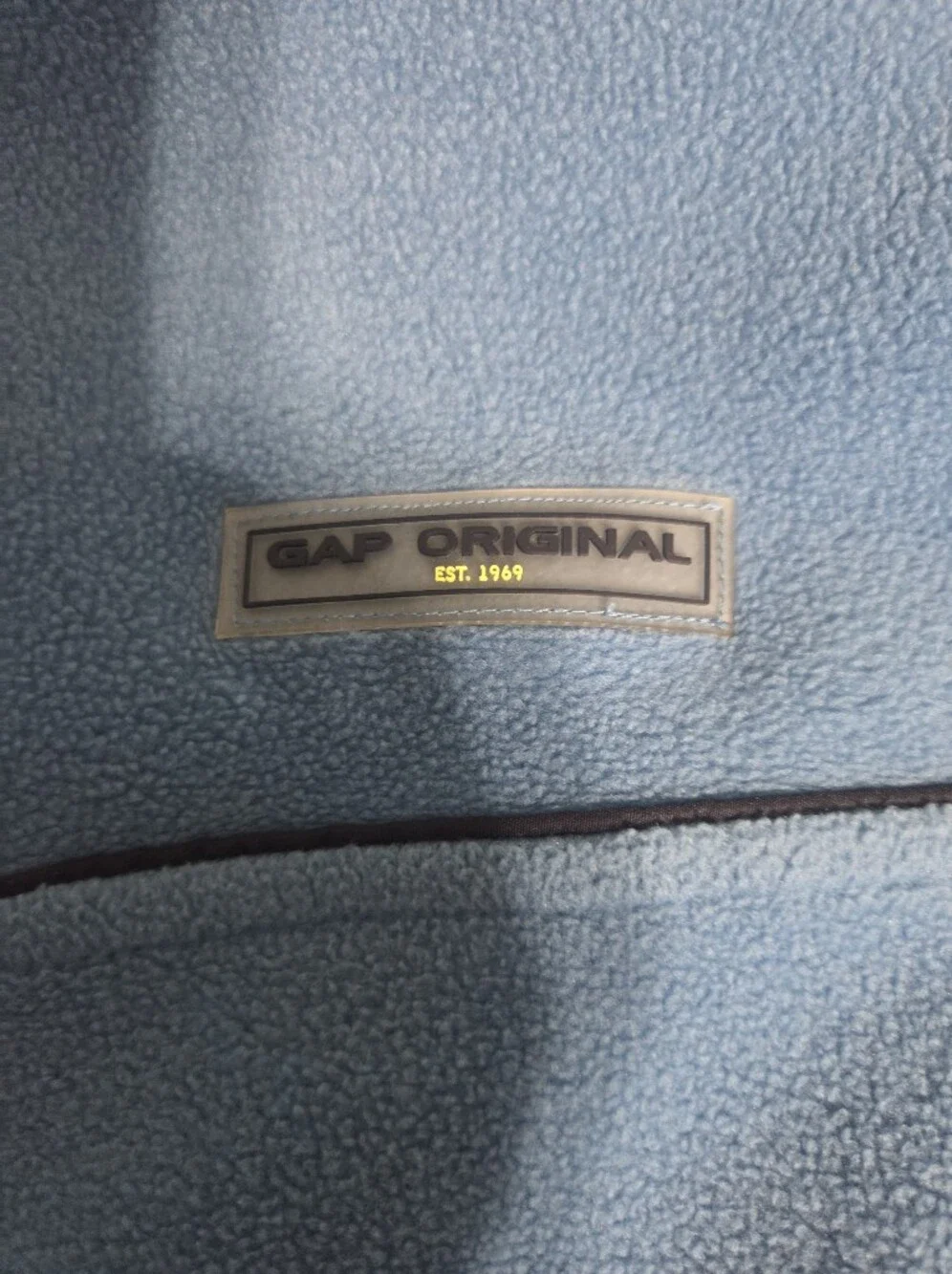 GAP Quarter Zip Fleece Sweater With Pockets, Size XL